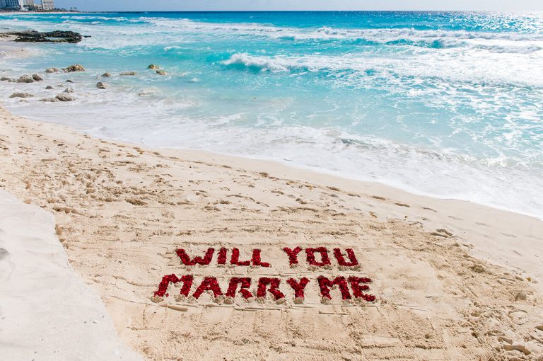 Cancun Beach Proposal