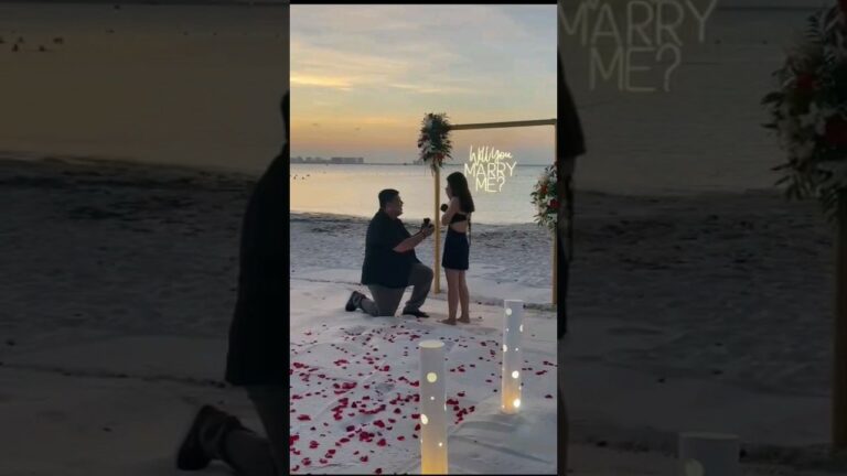 Read more about the article Flawless proposal in Cancun #cancunproposal #proposalplanner #shesaidyes #marryme #marriageproposal