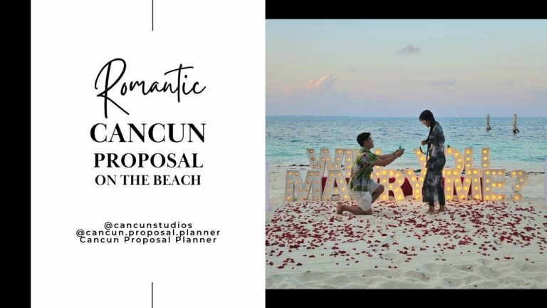 Read more about the article Cancun Beach Proposal #cancunproposal