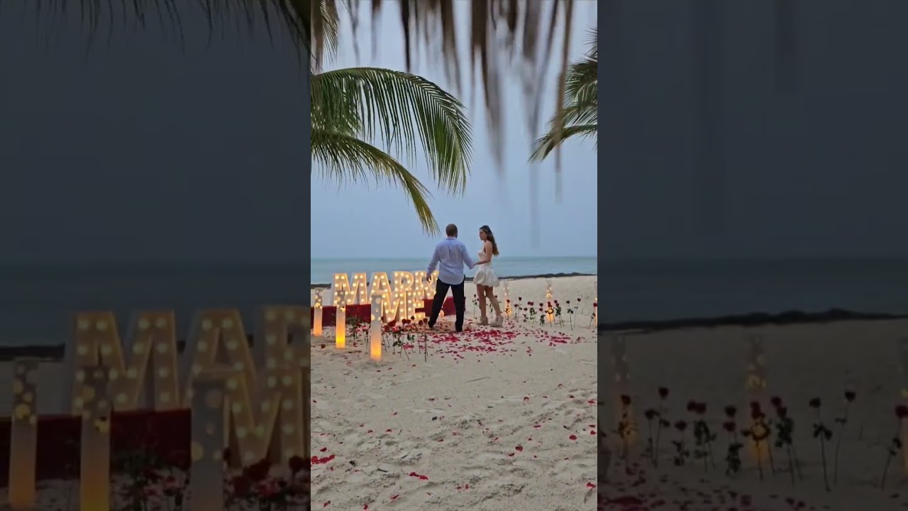 Read more about the article Not even the rain could ruin this amazing moment! #cancunproposal #rainyday
