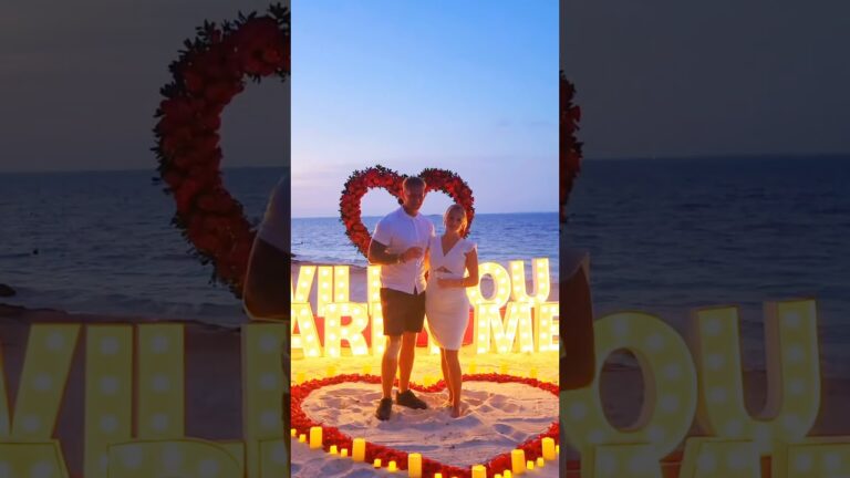 Read more about the article whet two hearts become one, a new one begins #cancunproposal #engagement #love #engaged #expecting