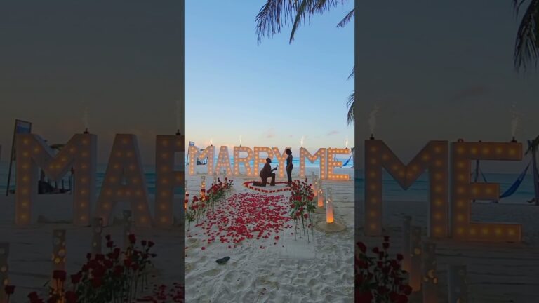 Read more about the article She thought it was just a beach day… but he had other plans!💍✨️ #shesaidyes #viral #fyp #love