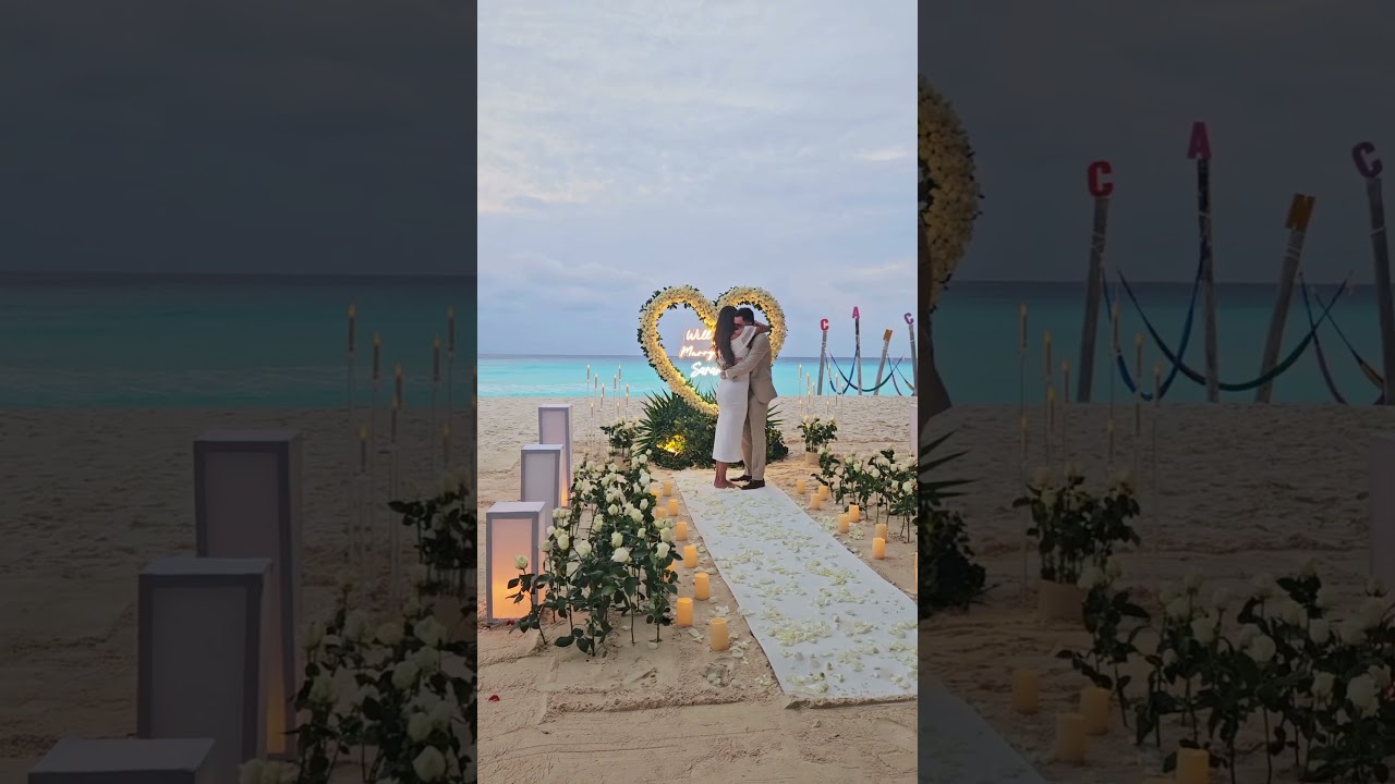 Read more about the article They got engaged with the company of their families! #cancunproposalplanner #proposalplanner #cancun