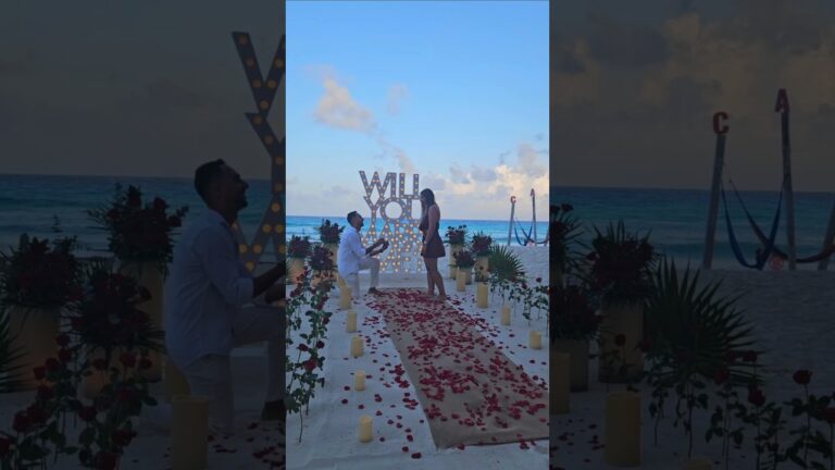 Read more about the article “In your arms, I’ve found my favorite place” 💞✨ #cancunproposalplanner #proposalcancun #proposal