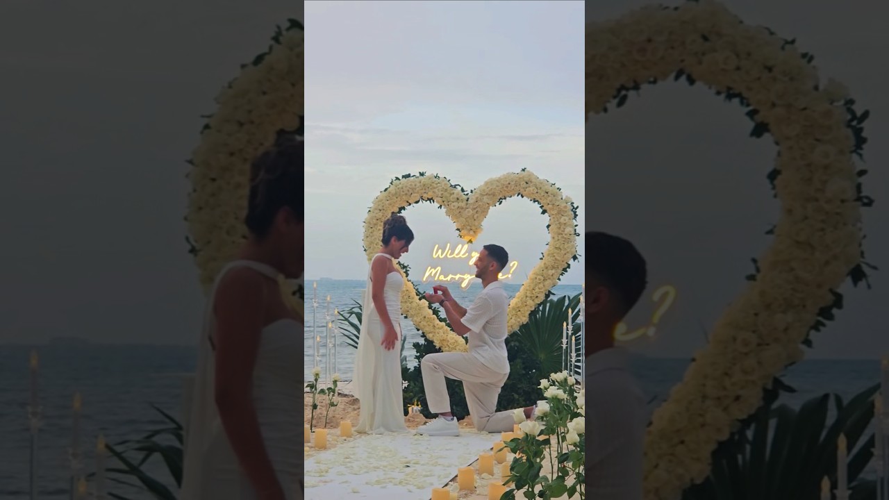 Read more about the article From best friends to fiancés 💞✨#cancunproposalplanner #shesaidyes #marryme #love #cancun