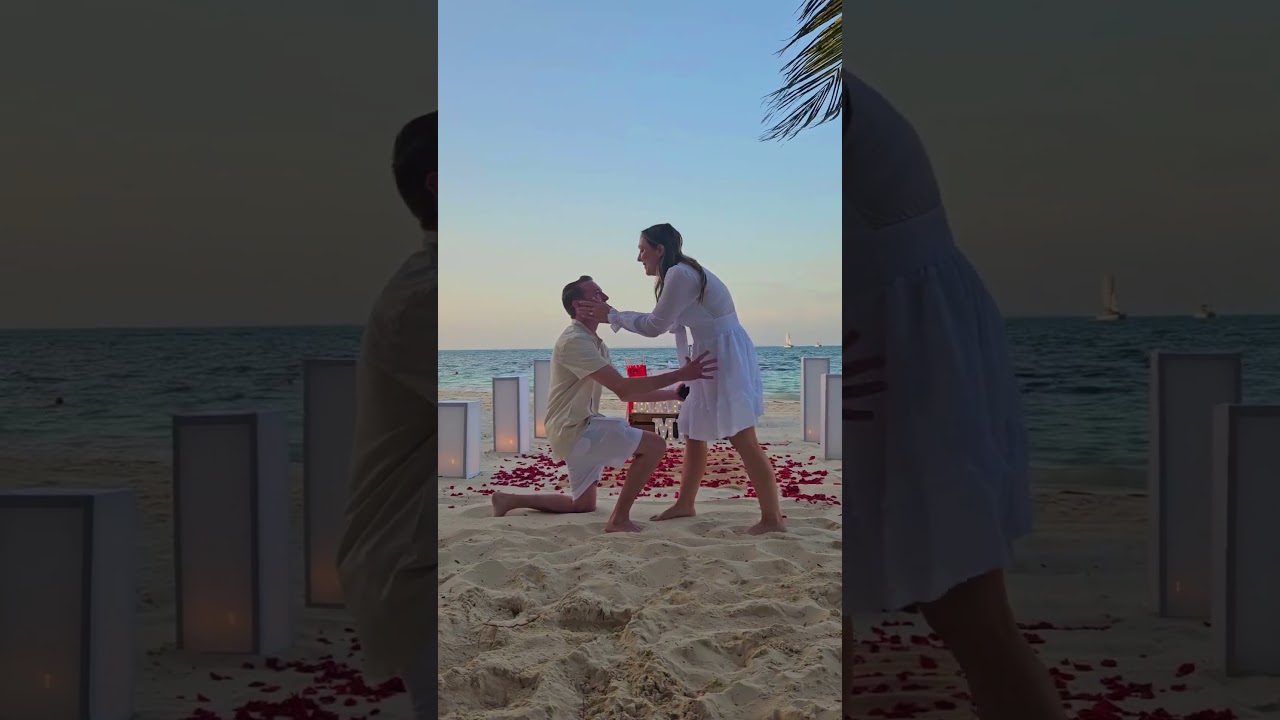 Read more about the article From high school sweethearts to forever💖 #cancunproposal #proposalplanner #love #proposal #cancun