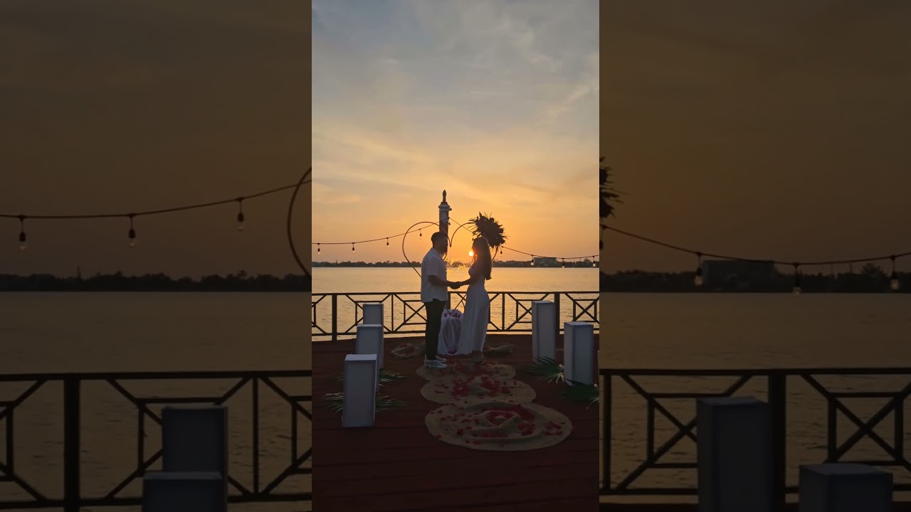 Read more about the article Love as calm as the lagoon, as bright as the sun🌅💓 #cancunproposal #proposalplanner #proposal #love