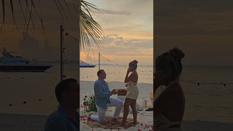 Read more about the article We packed a picnic, but he brought forever🌅💞 #cancunproposal #proposalplanner #proposal