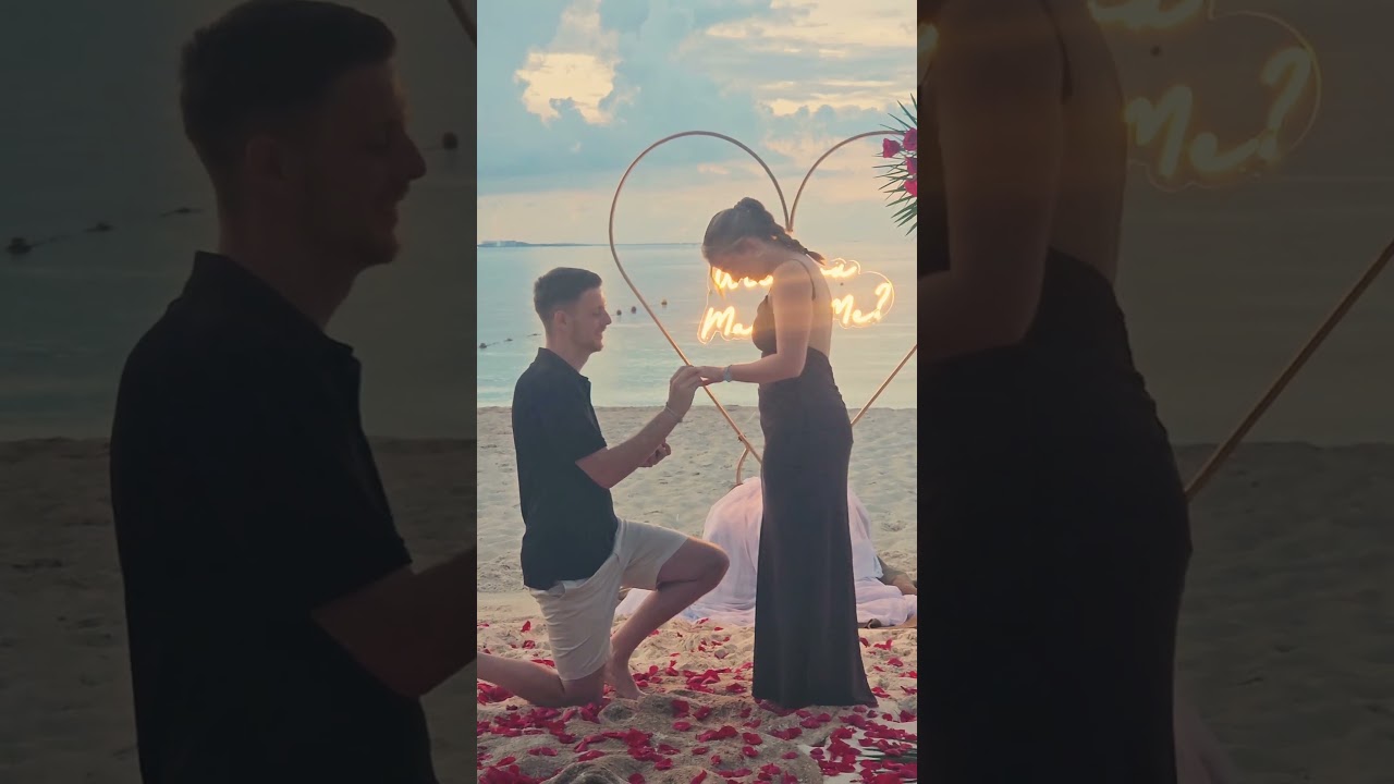 Read more about the article One sunset, one question, one forever❣️✨ #cancunproposal #proposalplanner #love #proposal