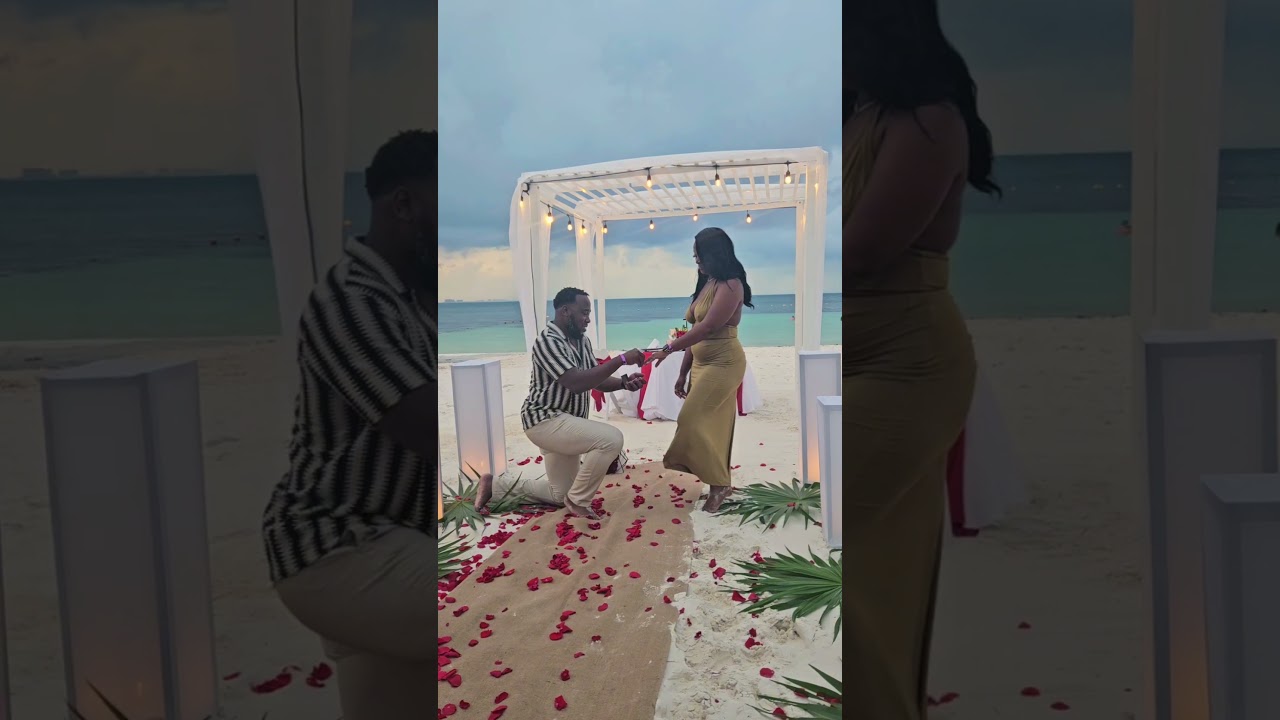 Read more about the article Dinner by the sea, a ring, and a promise to be❣️✨ #cancunproposal #proposalplanner