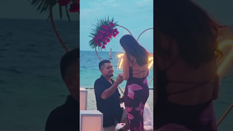 Read more about the article Let’s start forever where the sky meets the sea❣️ #cancunproposal #proposalplanner #proposal