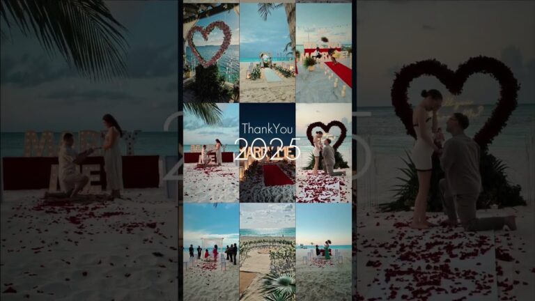 Read more about the article Thank you 2025, looking forward to 2026! #cancunproposal #proposalplanner