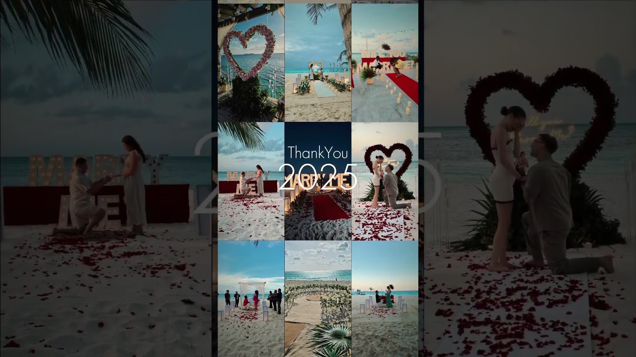 Read more about the article Thank you 2025, looking forward to 2026! #cancunproposal #proposalplanner