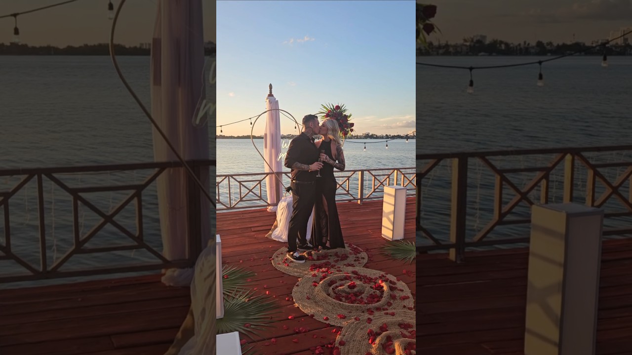 Read more about the article Lagoon views, quiet moments, Cancun magic #cancunproposal #proposalplanner