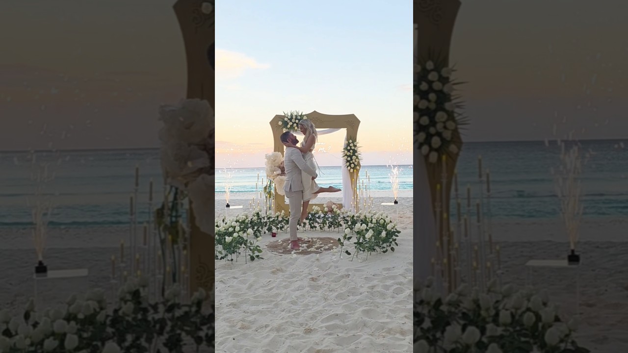 Read more about the article A Picture Perfect Proposal on the Beaches of Cancun Mexico #cancunproposal #proposalplanner