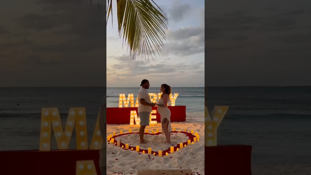 Read more about the article A growing family and a forever promise #cancunproposal #proposal #engaged #love