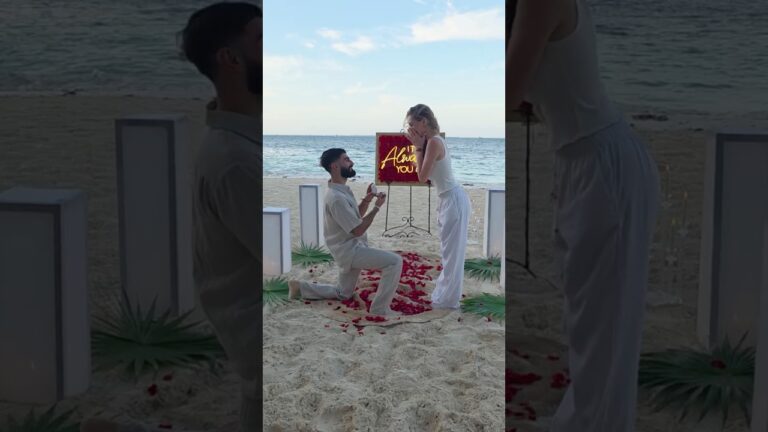 Read more about the article He knew it was always her and made sure she didn’t get away this time! #cancunproposal