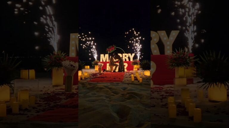 Read more about the article Her birthday getaway to Cancun had a turn of events! #cancunproposal #engaged #love
