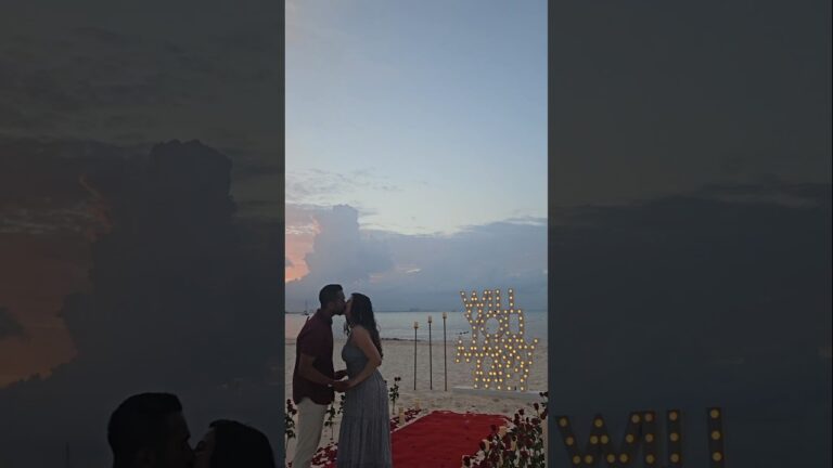 Read more about the article POV: Your Cancun vacation takes a unexpected turn on the last night #cancunproposal #shesaidyes