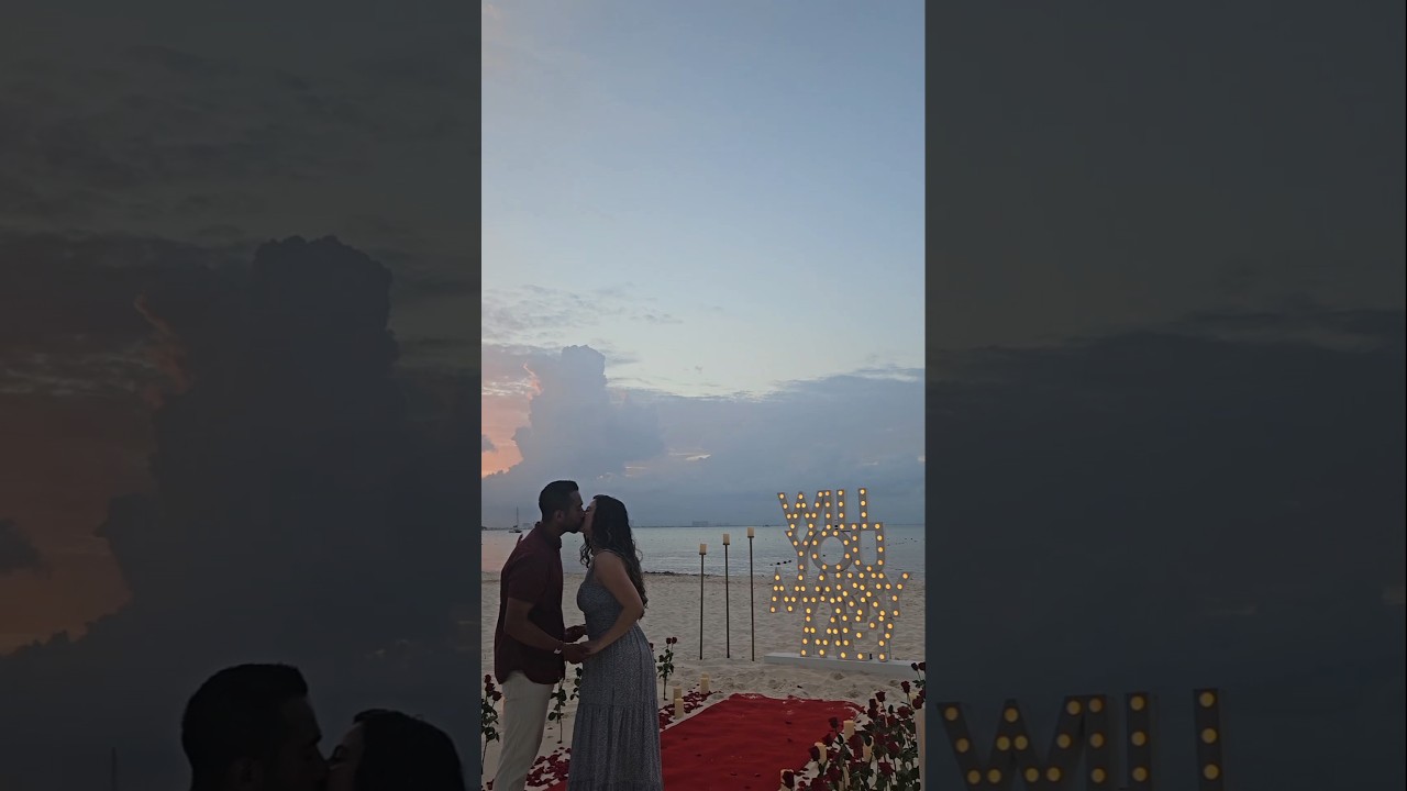 Read more about the article POV: Your Cancun vacation takes a unexpected turn on the last night #cancunproposal #shesaidyes