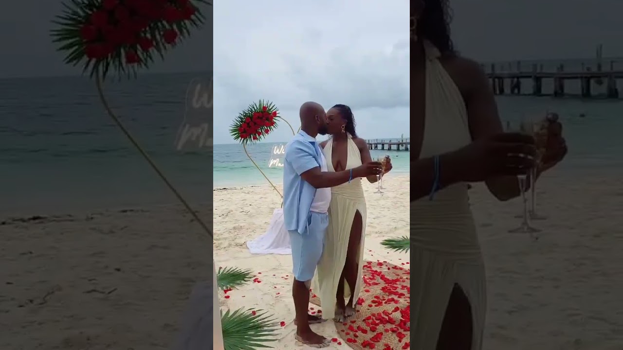 Read more about the article She knew he had a surprise 4 her but never expected this #surpriseproposal #cancunproposal #marryme