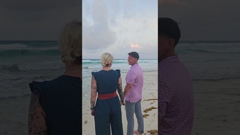 Read more about the article They both planned a surprise proposal for each other during their vacation #cancunproposal #lgbt