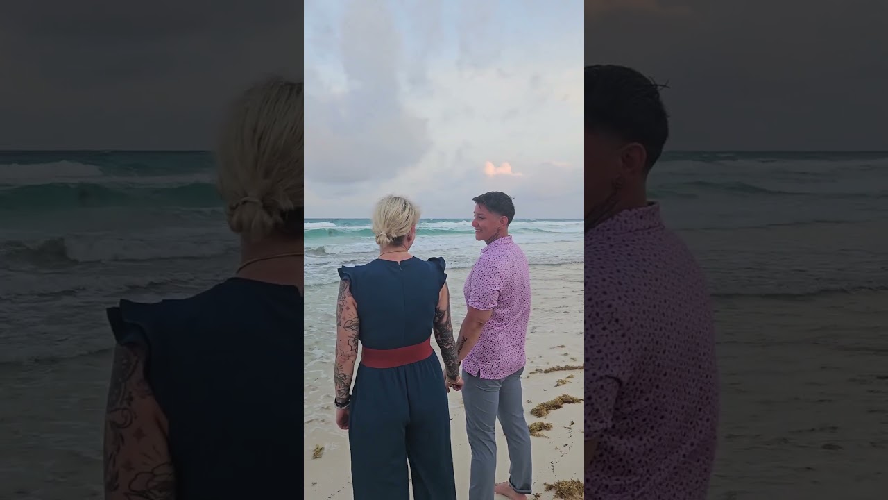 Read more about the article They both planned a surprise proposal for each other during their vacation #cancunproposal #lgbt