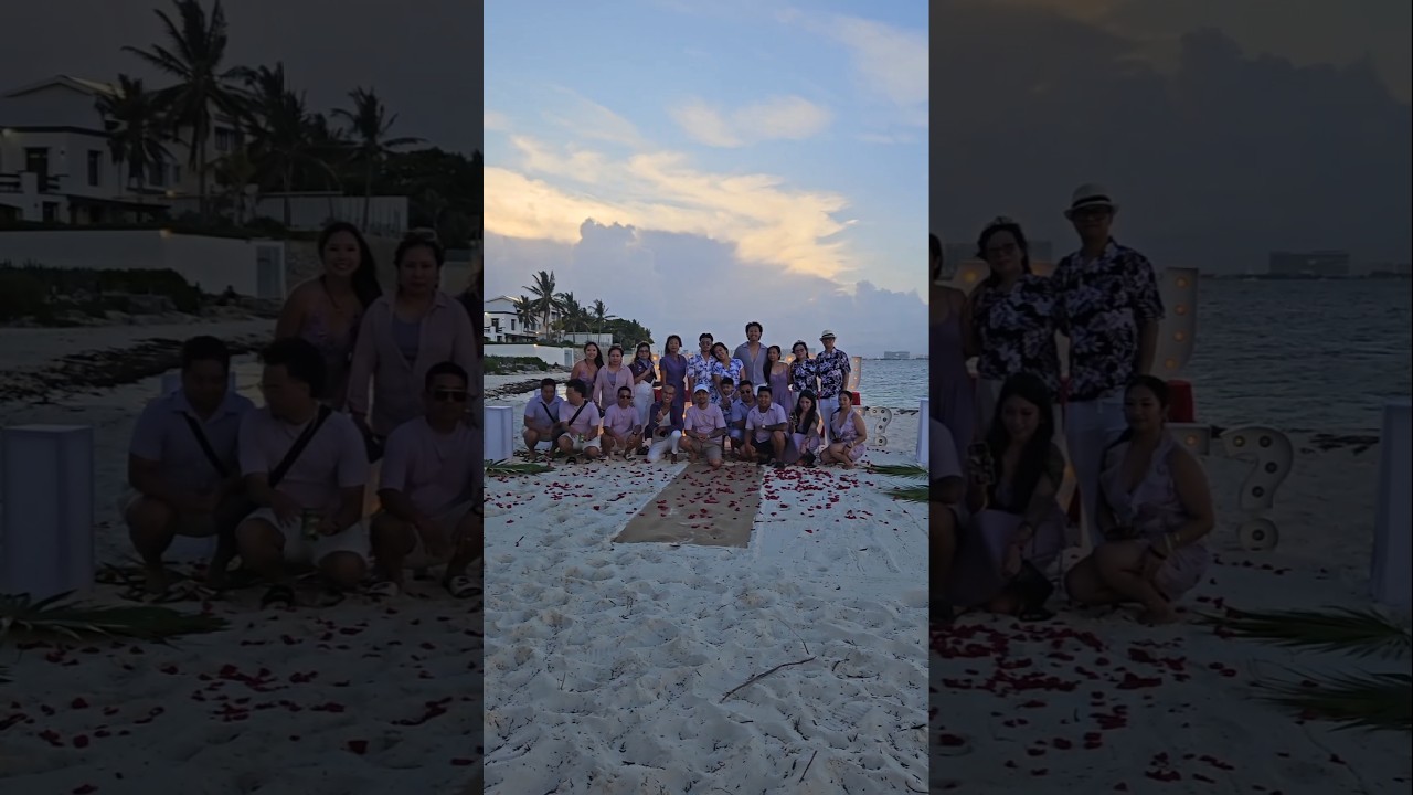 Read more about the article The whole family flew to Cancun without her knowing, and managed to surprise her after she said YES