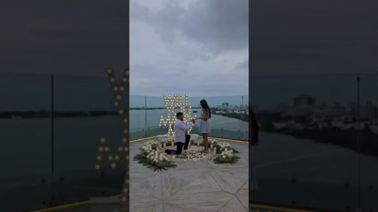 Read more about the article He took love to new heights 💍 Literally #cancunproposal #proposalplanner #shesaidyes
